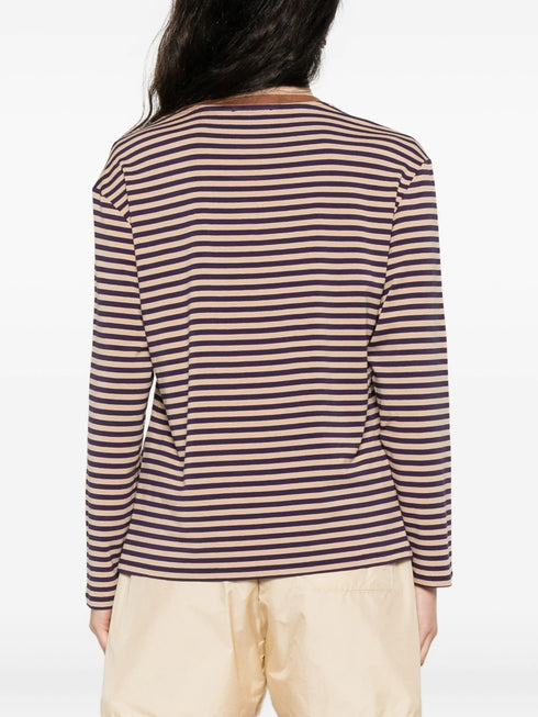 NIU STRIPED T-SHIRT